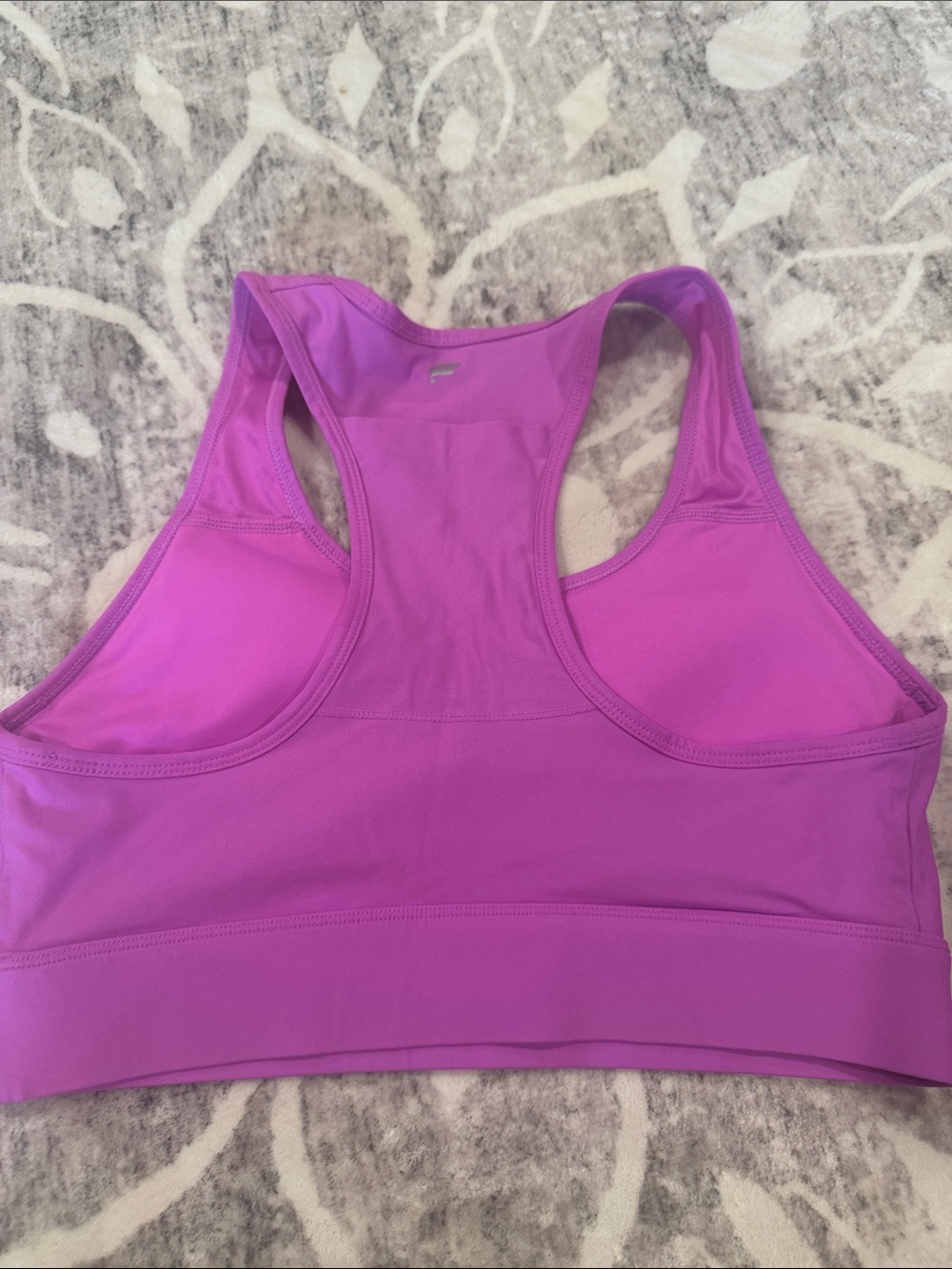 Fabletics Purple Racerback Sports Bra - Picture 2 of 3